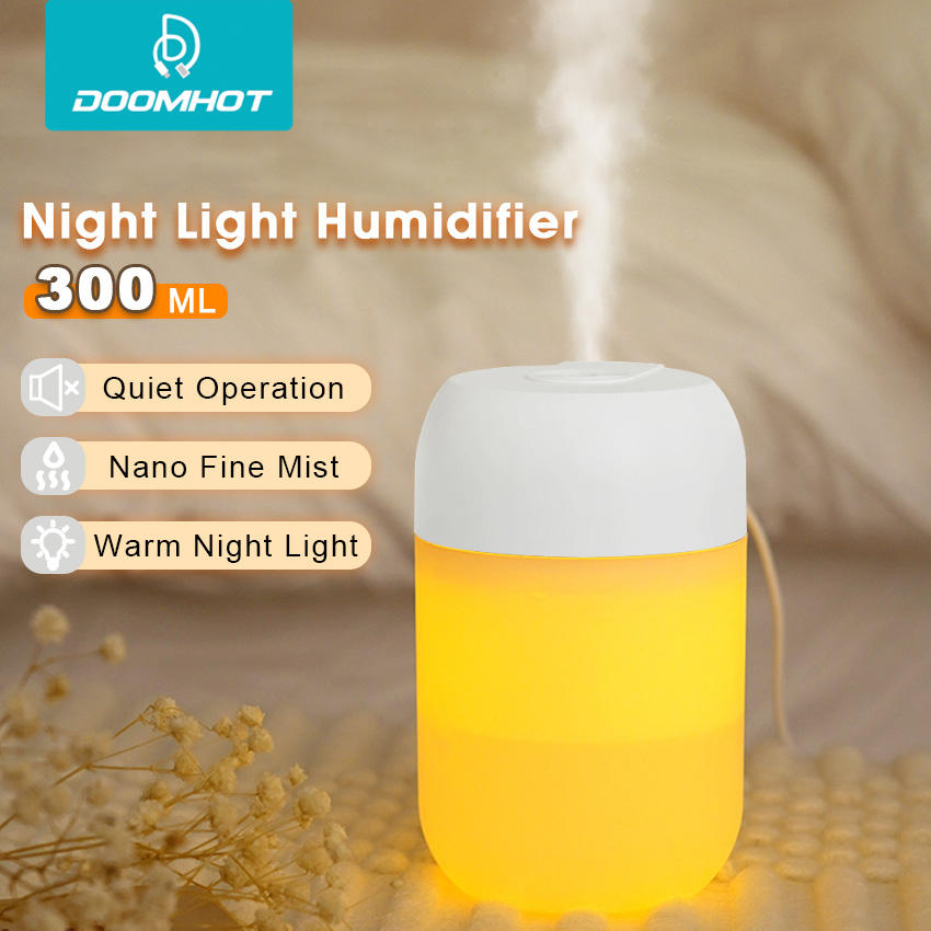 DoomHot Air Humidifier Mini Night